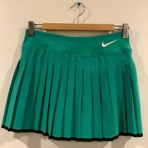 Nike Teal Pleated Mini Skirt